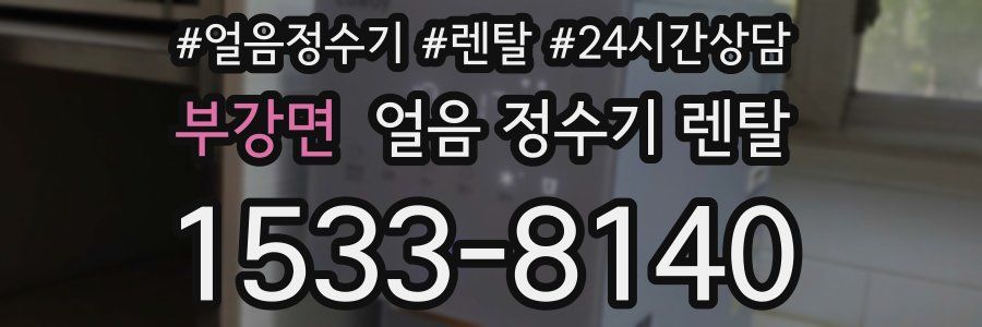 부강면 얼음 정수기 렌탈