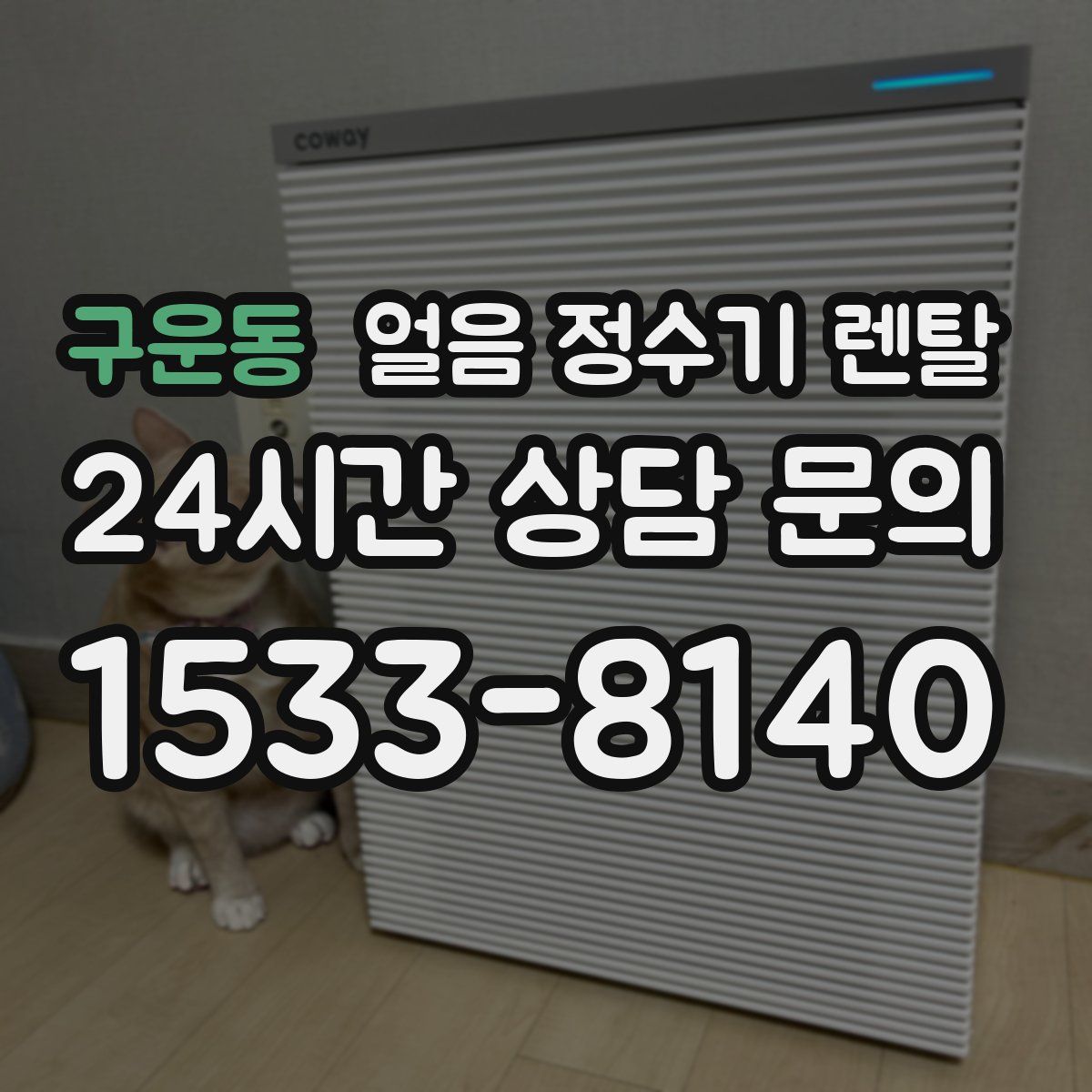 구운동 얼음 정수기 렌탈