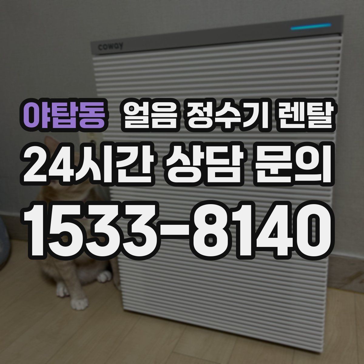 야탑동 얼음 정수기 렌탈 냉수 정수 얼음 조합이 좋은 이유