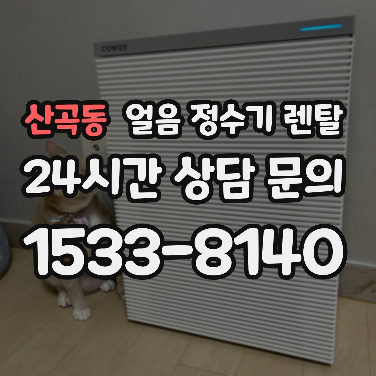 산곡동 얼음 정수기 렌탈