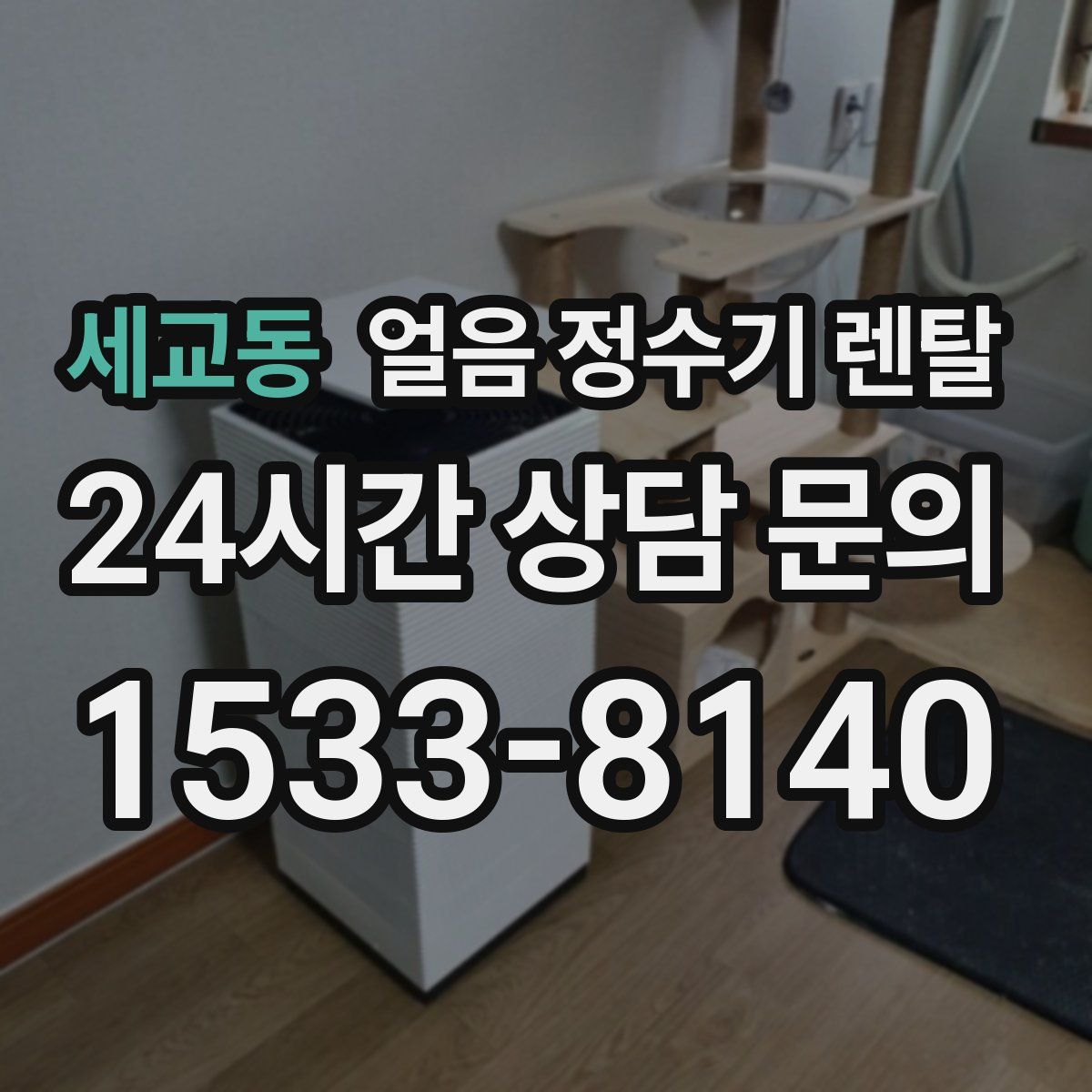 세교동 얼음 정수기 렌탈