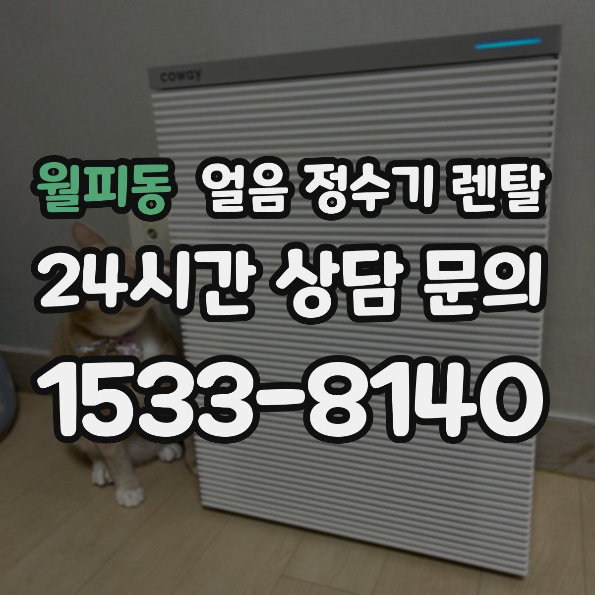 월피동 얼음 정수기 렌탈 설치 기사 방문 전 준비하면 좋은 것