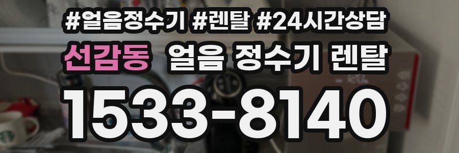 선감동 얼음 정수기 렌탈