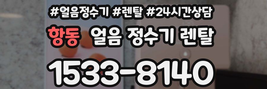 항동 얼음 정수기 렌탈