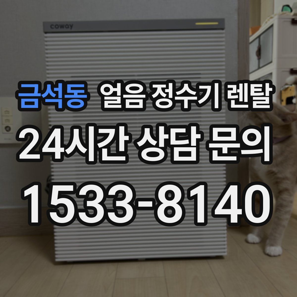 금석동 얼음 정수기 렌탈