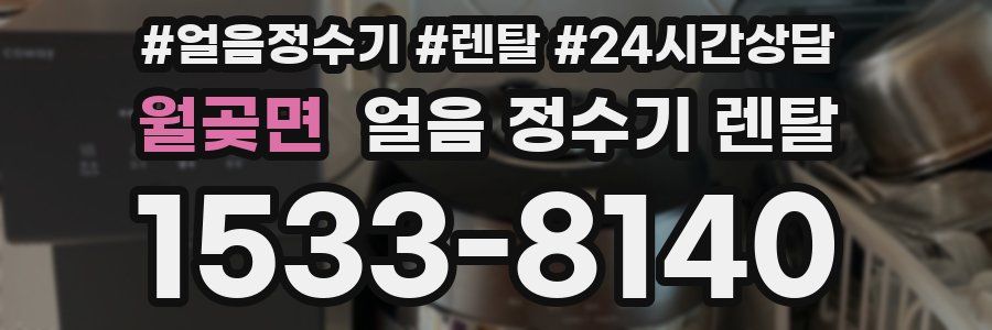 월곶면 얼음 정수기 렌탈