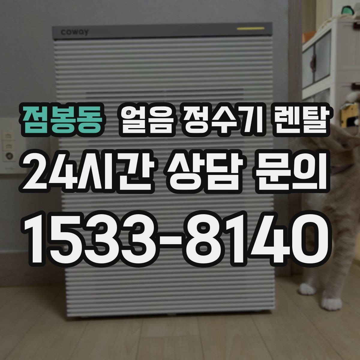 점봉동 얼음 정수기 렌탈