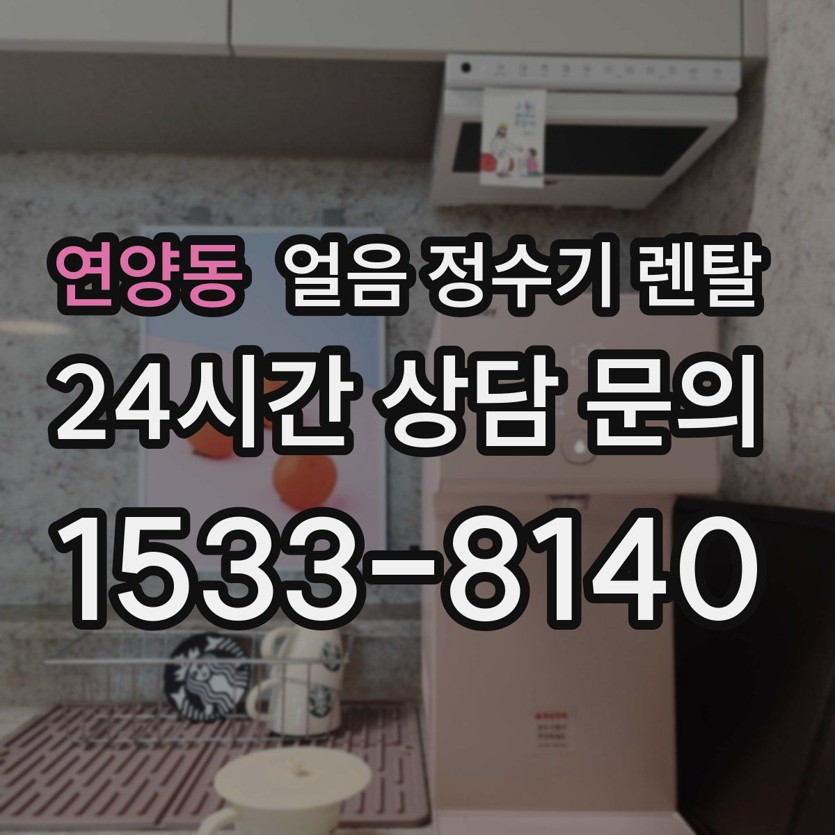 연양동 얼음 정수기 렌탈