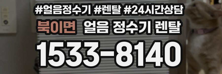 북이면 얼음 정수기 렌탈