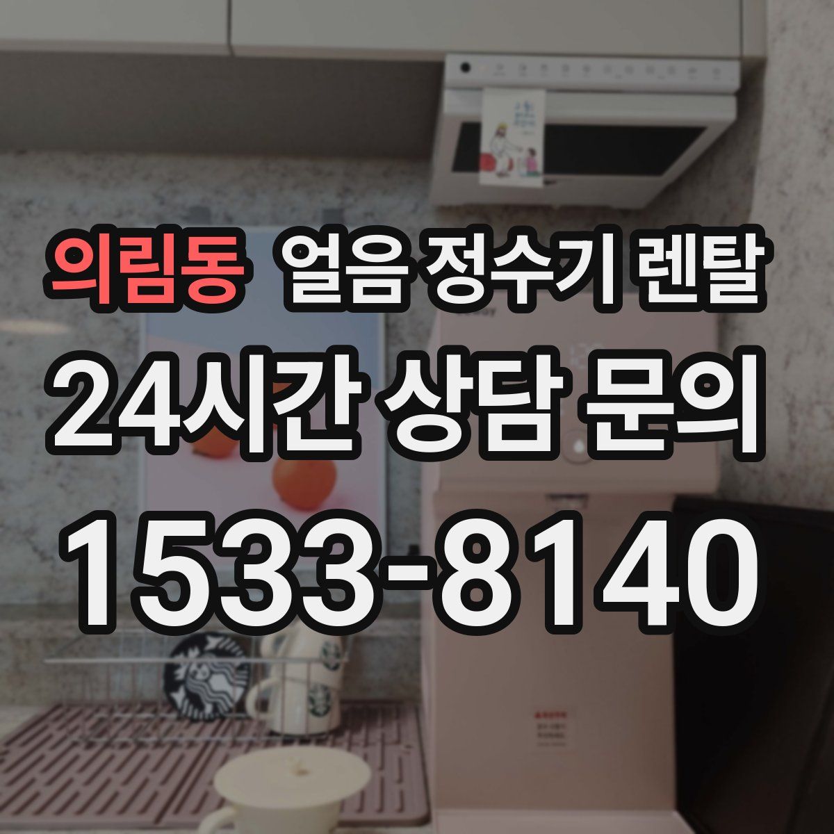 의림동 얼음 정수기 렌탈