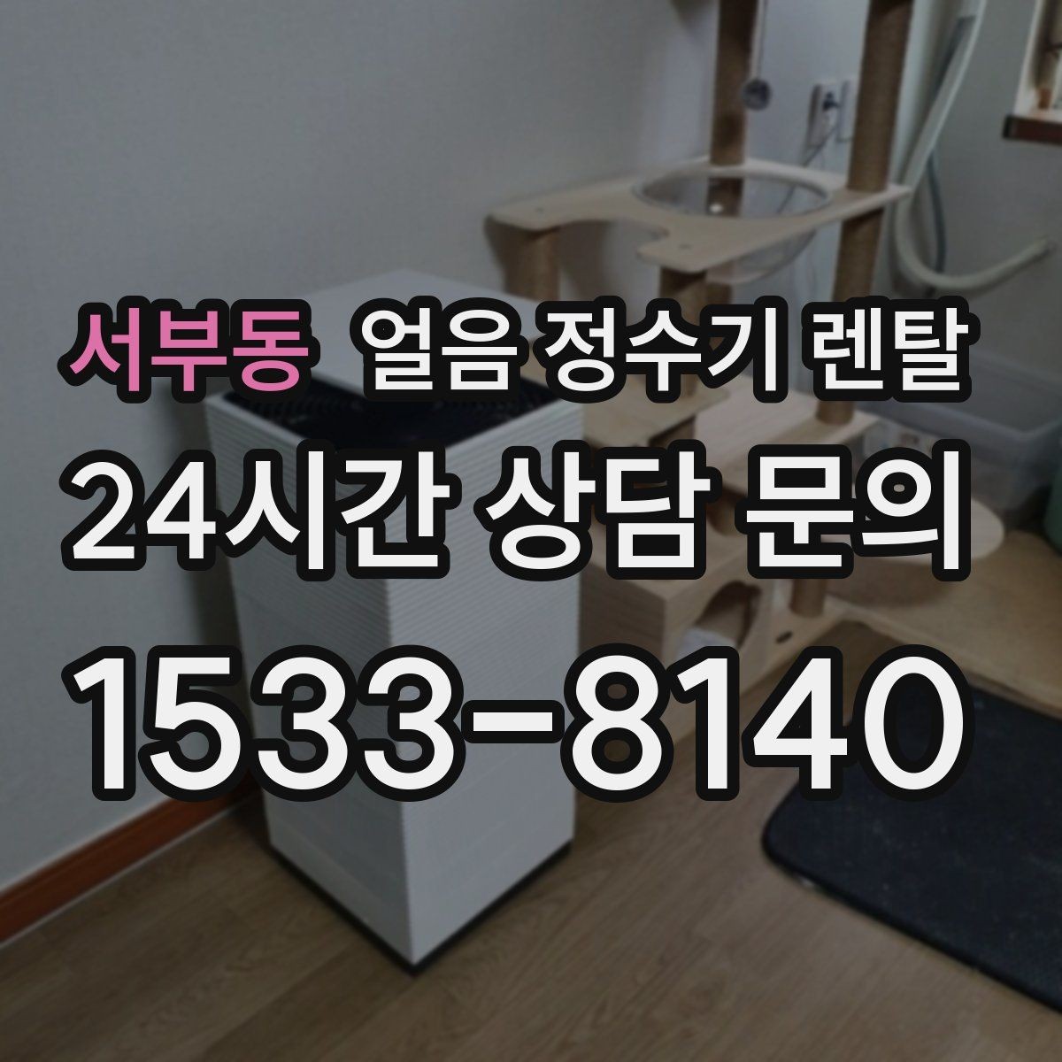 서부동 얼음 정수기 렌탈 슬림형 얼음 정수기 선택 팁