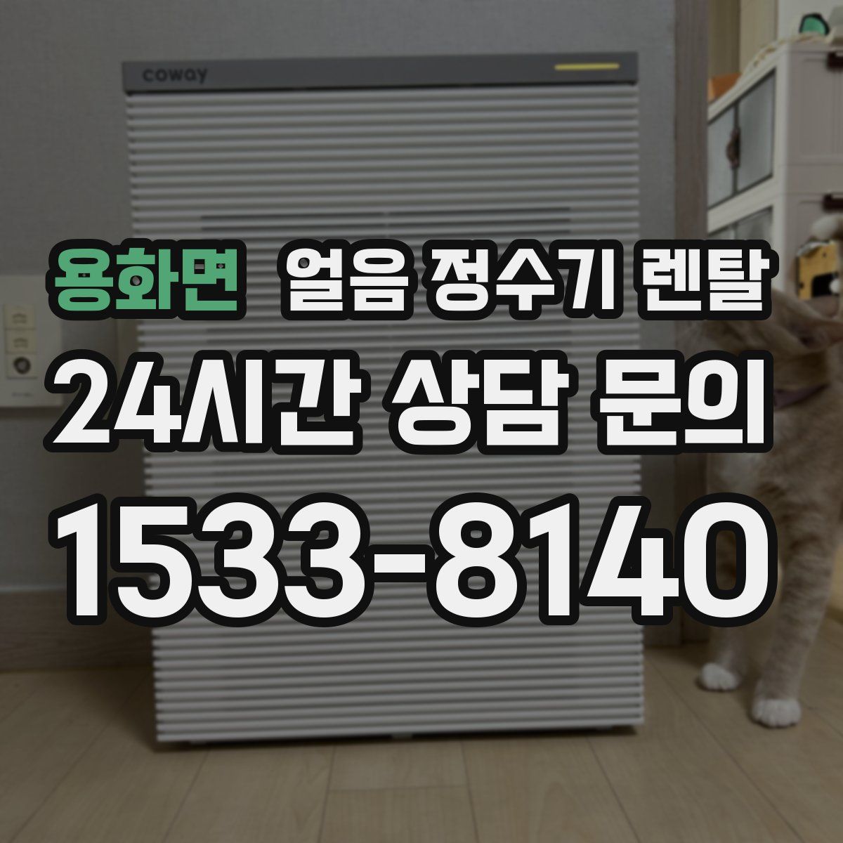 용화면 얼음 정수기 렌탈