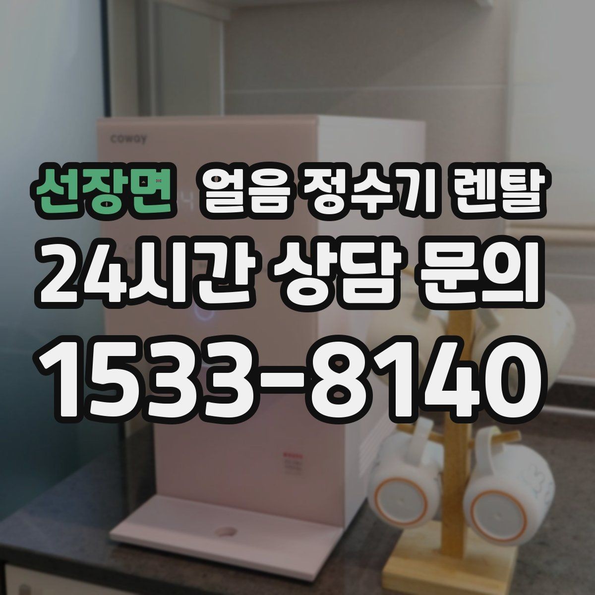 선장면 얼음 정수기 렌탈 렌탈료 비교할 때 꼭 봐야 할 항목