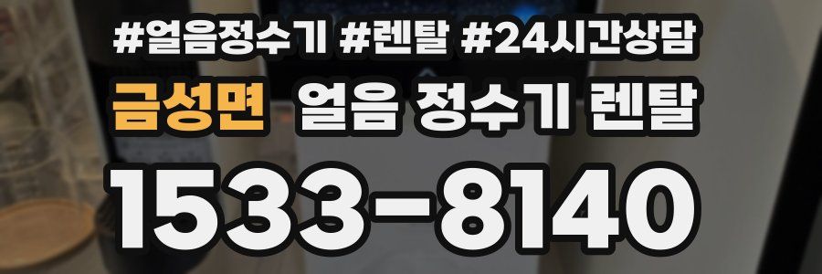 금성면 얼음 정수기 렌탈