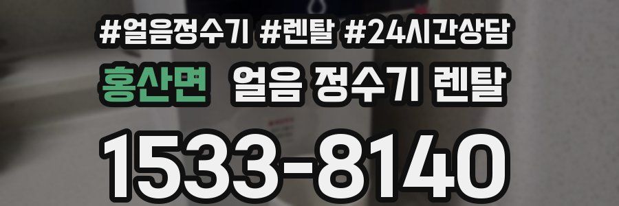 홍산면 얼음 정수기 렌탈