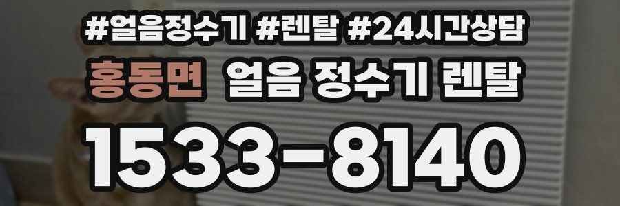 홍동면 얼음 정수기 렌탈