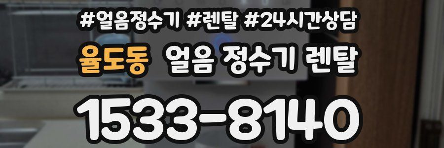 율도동 얼음 정수기 렌탈