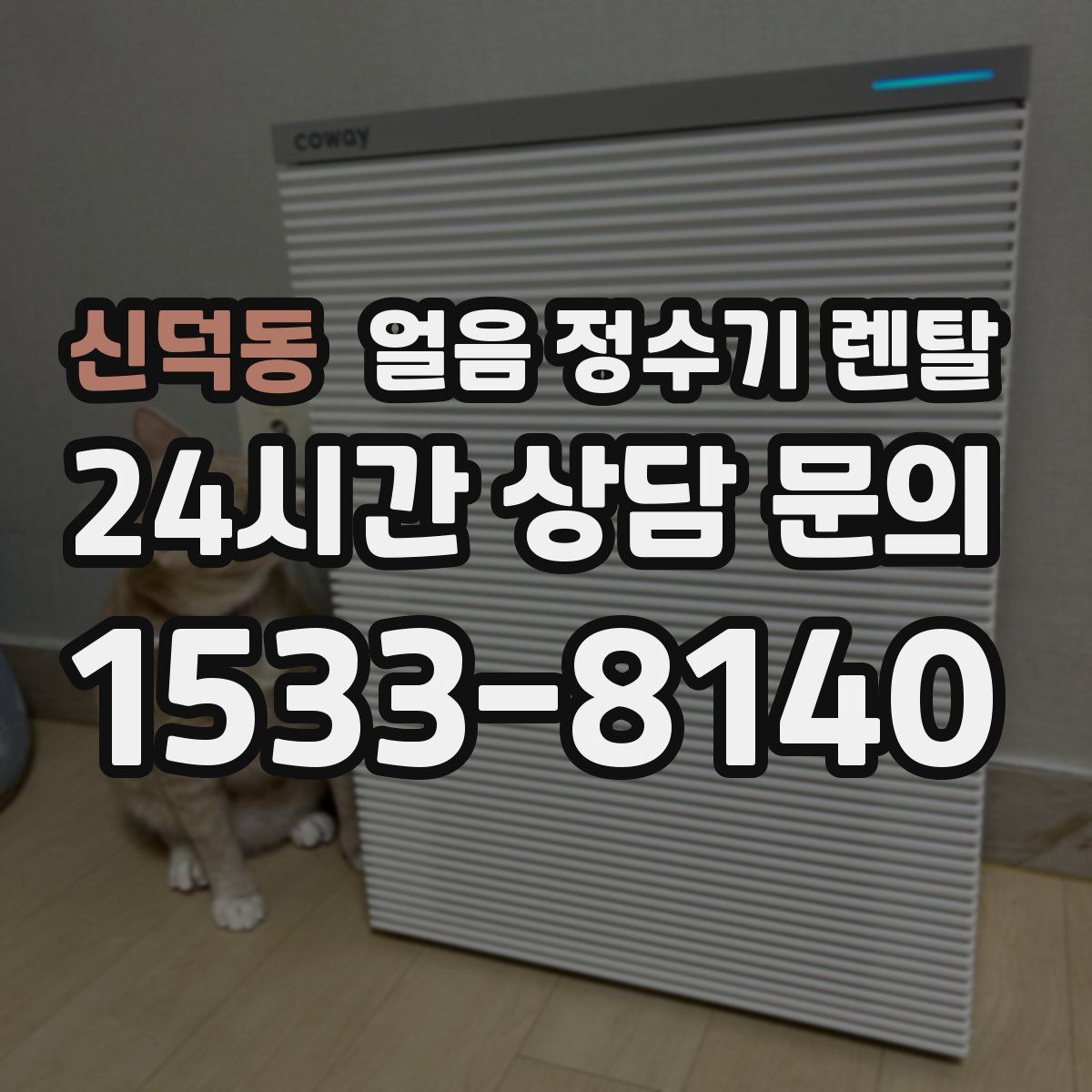 신덕동 얼음 정수기 렌탈