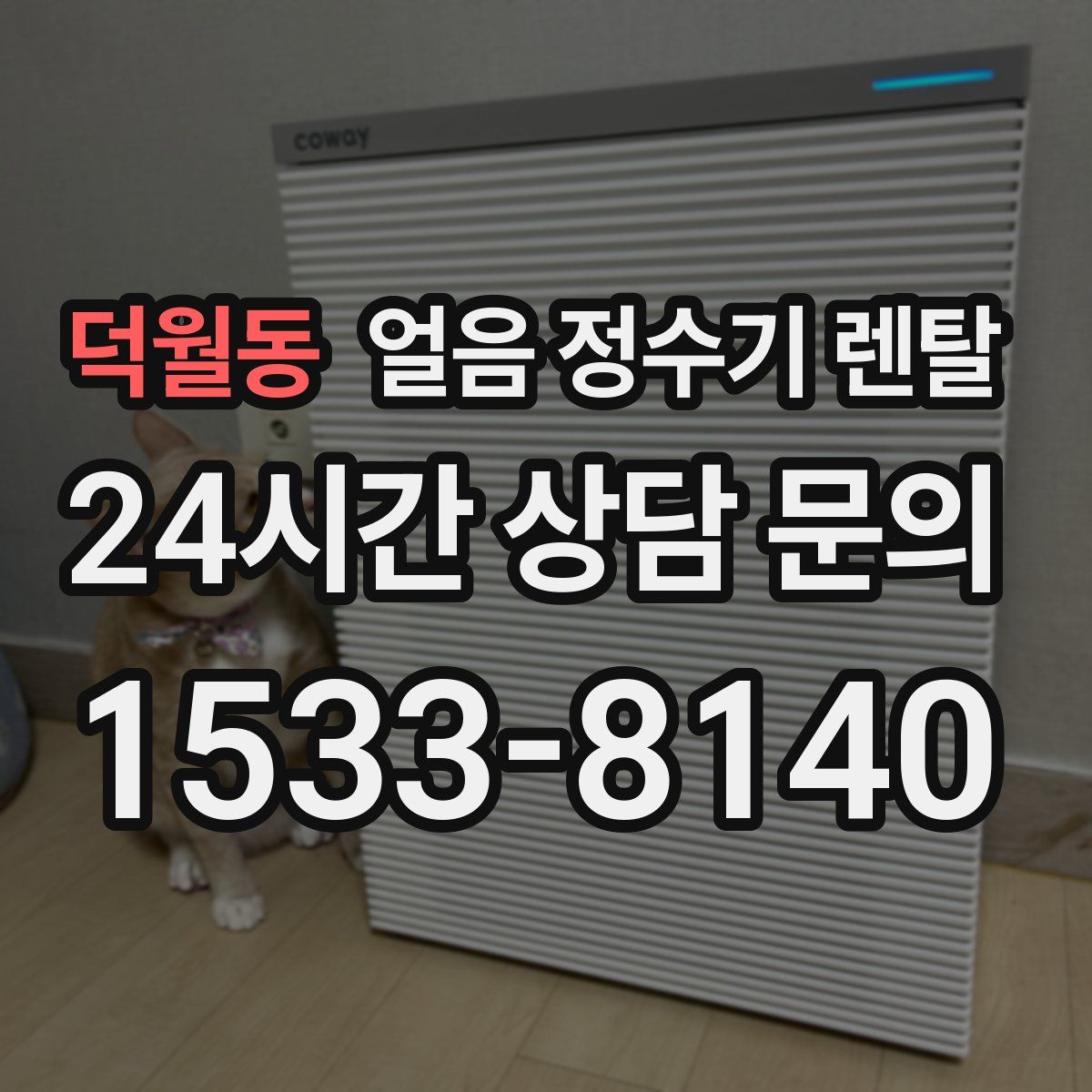 덕월동 얼음 정수기 렌탈