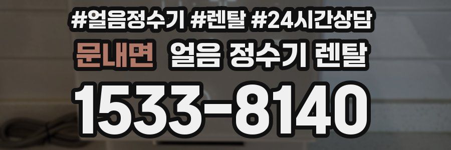 문내면 얼음 정수기 렌탈