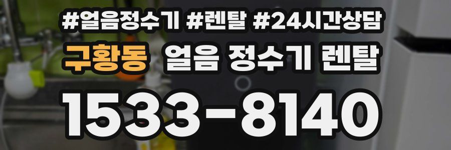 구황동 얼음 정수기 렌탈