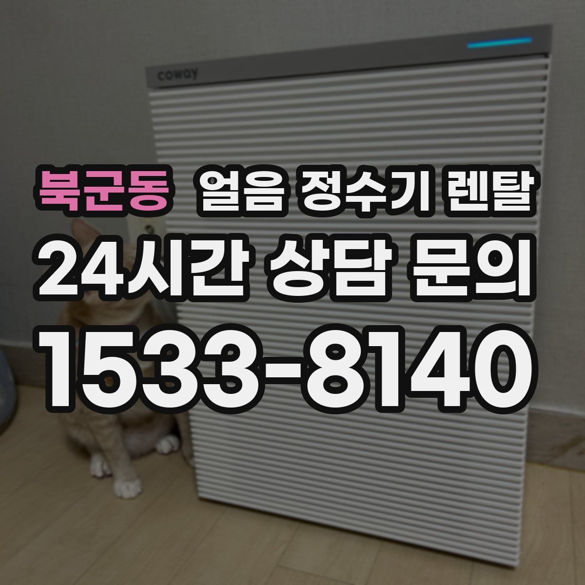 북군동 얼음 정수기 렌탈