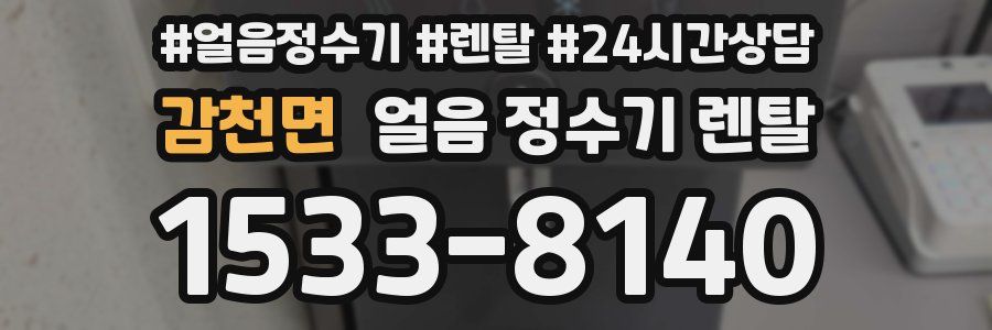 감천면 얼음 정수기 렌탈