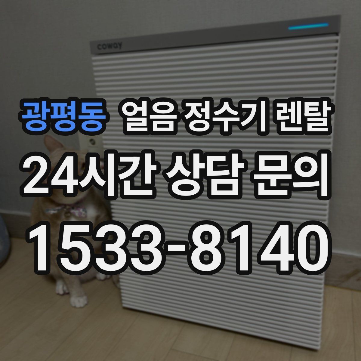 광평동 얼음 정수기 렌탈 차가운 물과 얼음을 동시에 쓰는 집 추천