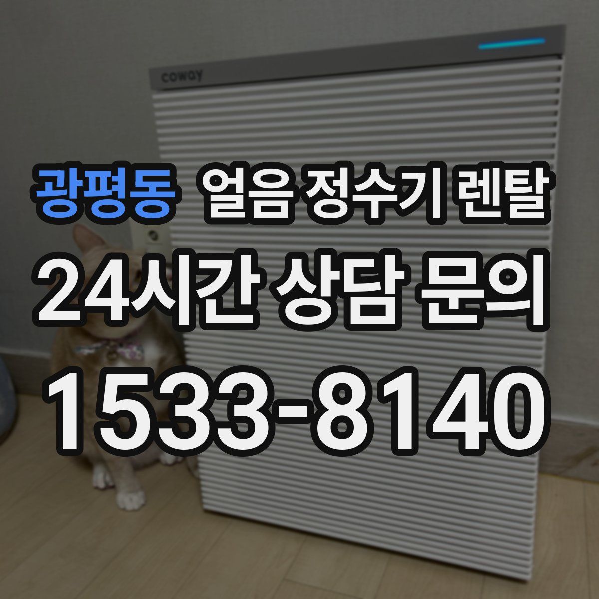광평동 얼음 정수기 렌탈