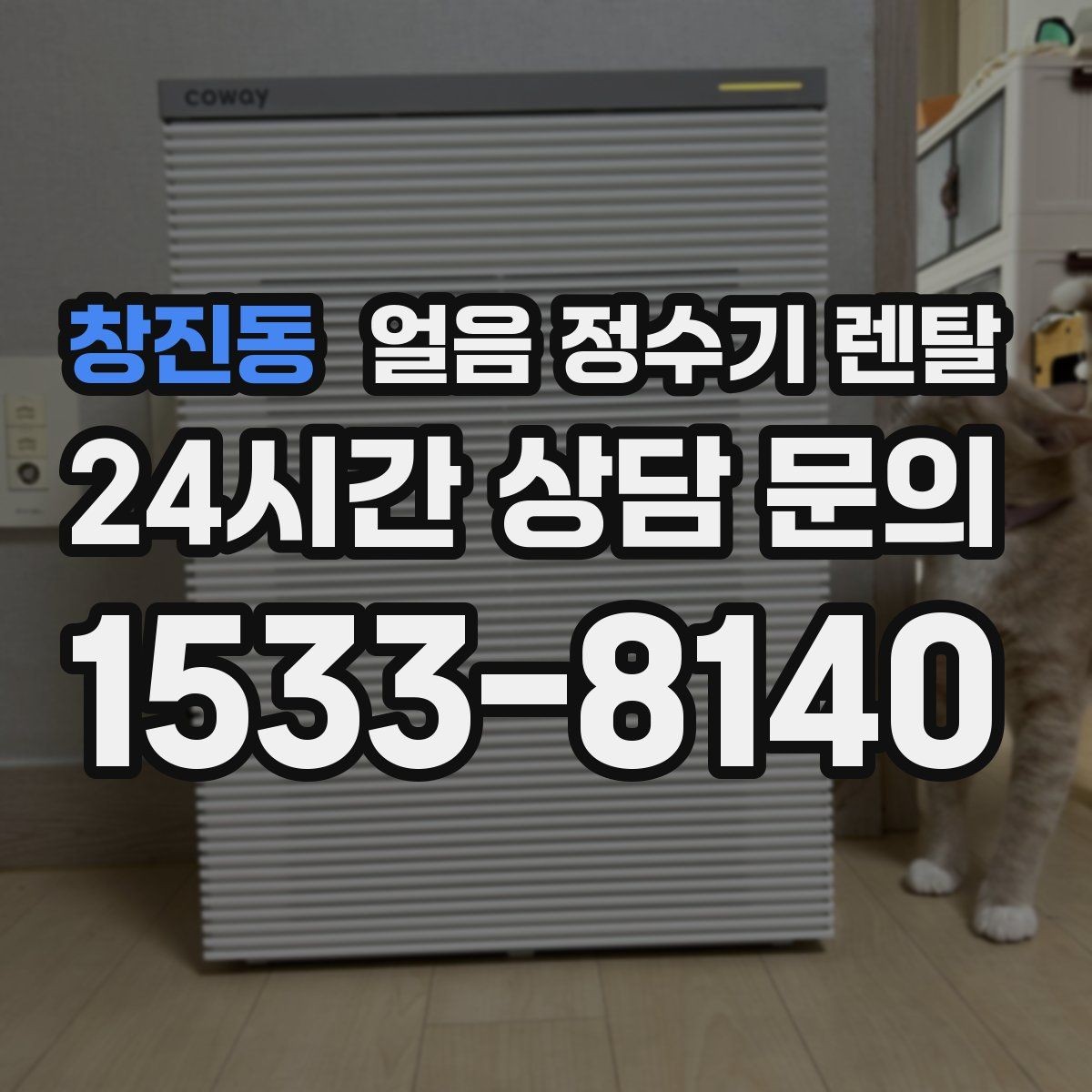 창진동 얼음 정수기 렌탈 냉동실 얼음 냄새가 싫다면 바꿔볼 선택