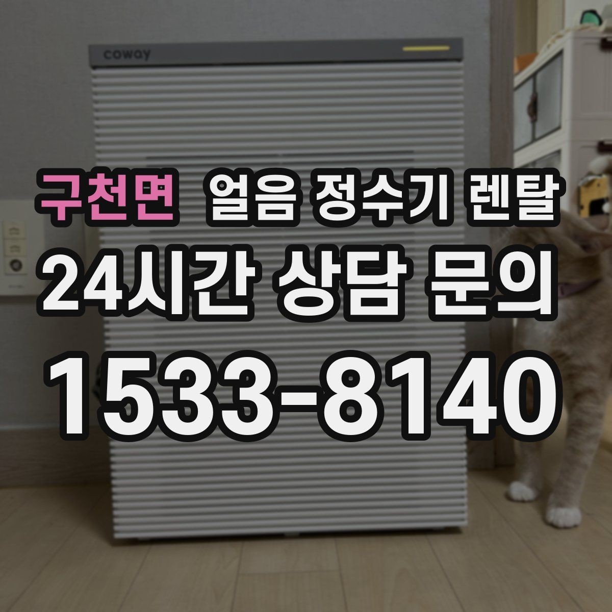구천면 얼음 정수기 렌탈 얼음이 탁해 보이면 의심할 원인