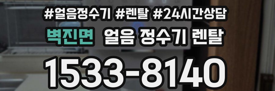 벽진면 얼음 정수기 렌탈