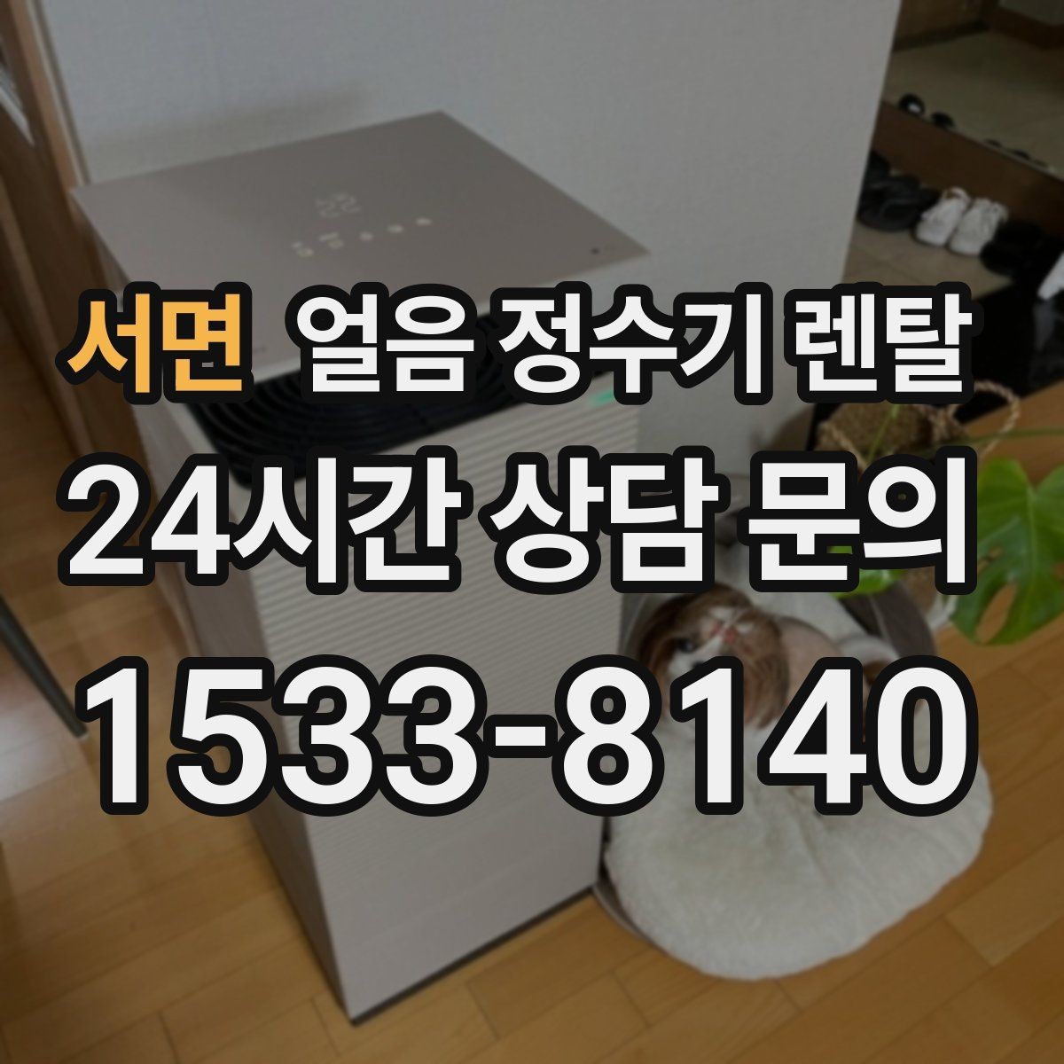 서면 얼음 정수기 렌탈 설치 전 하부장 체크리스트