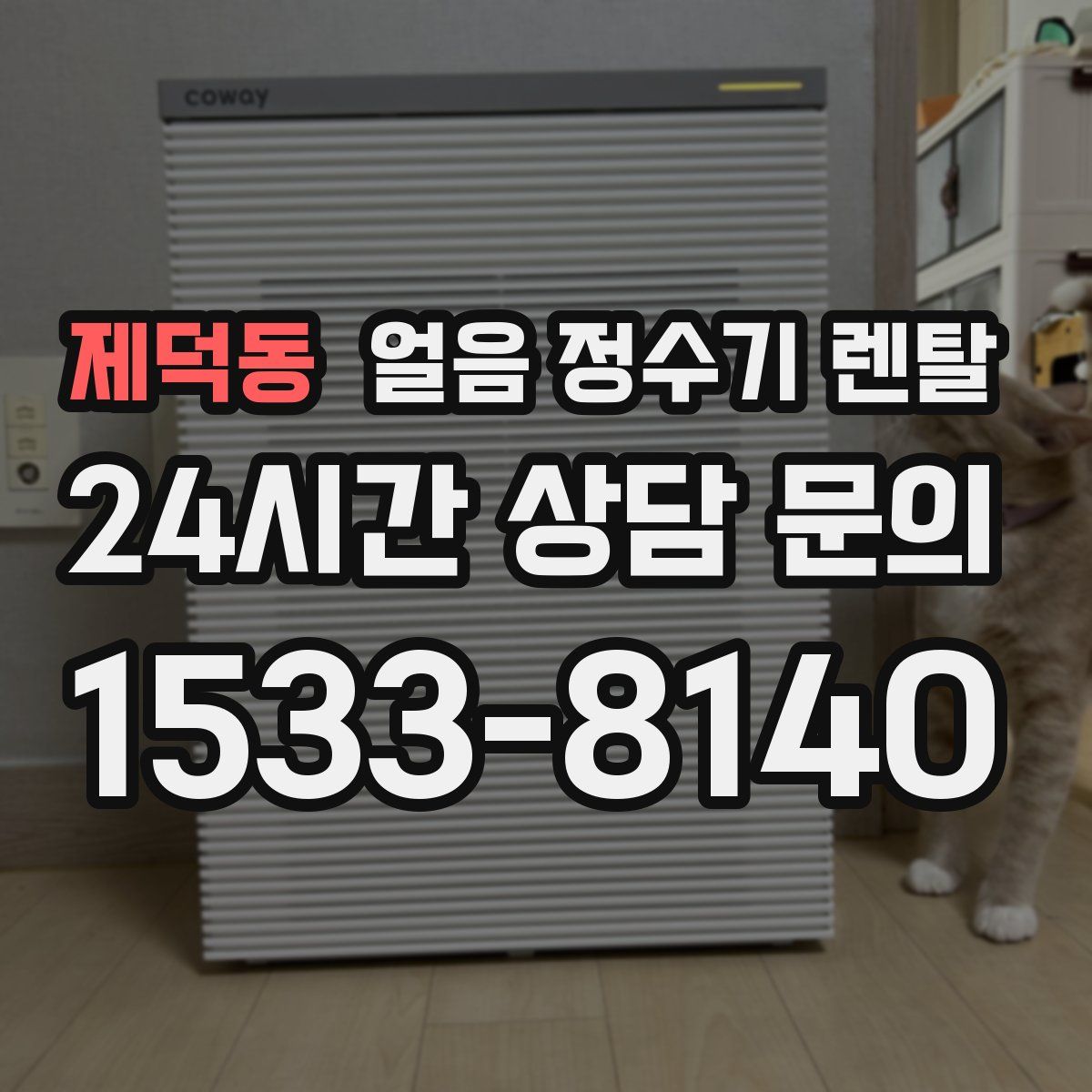 제덕동 얼음 정수기 렌탈