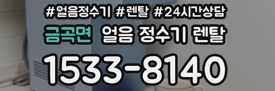 금곡면 얼음 정수기 렌탈