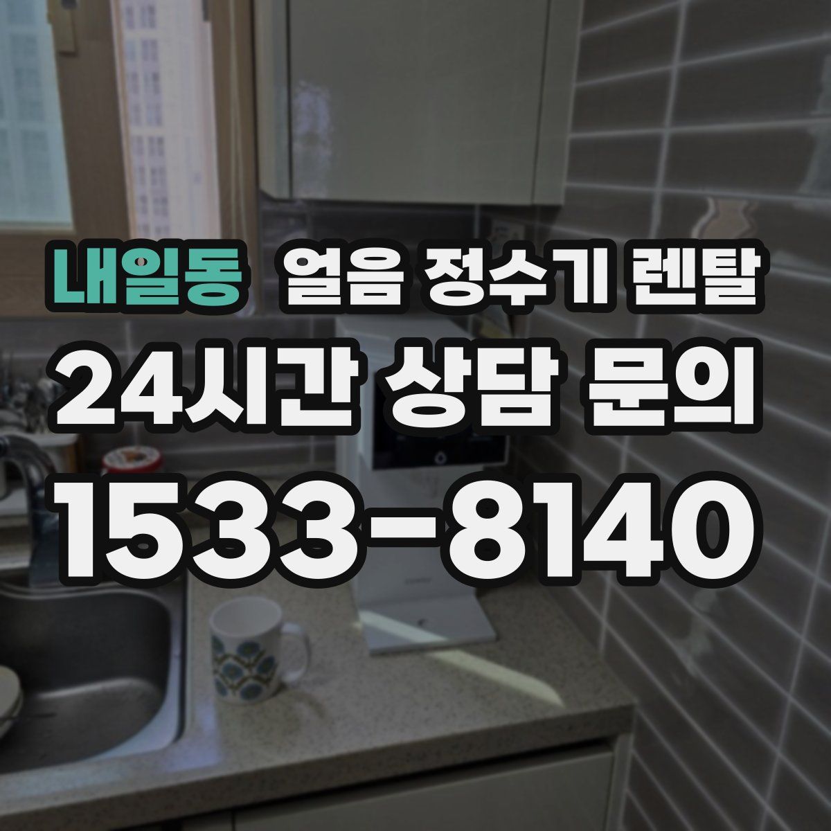 내일동 얼음 정수기 렌탈