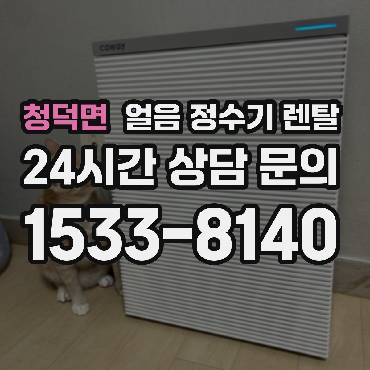 청덕면 얼음 정수기 렌탈 집에서 홈카페 만드는 핵심 포인트