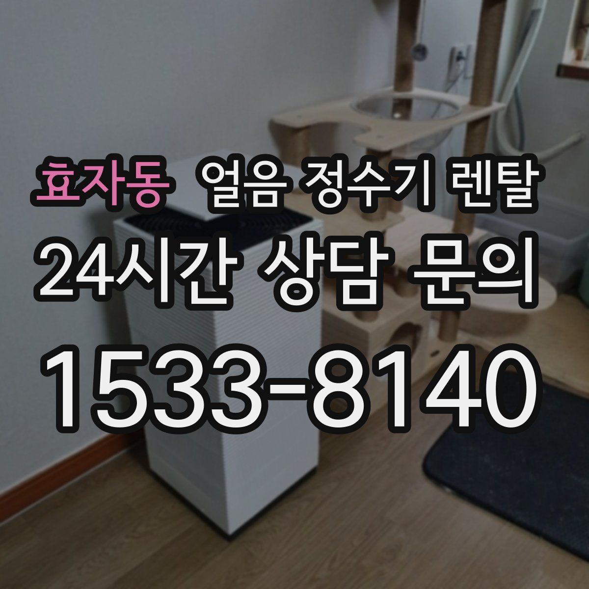 효자동 얼음 정수기 렌탈