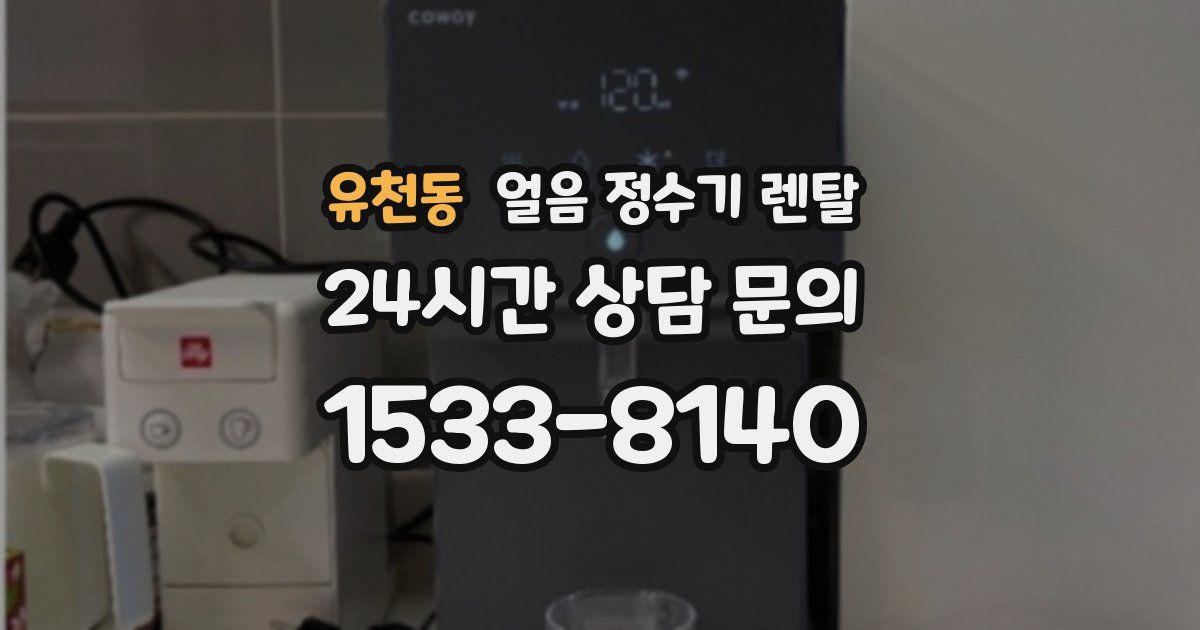 유천동 얼음 정수기 렌탈