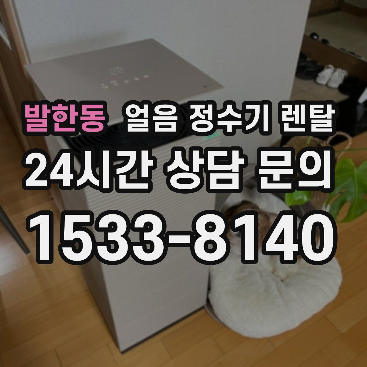 발한동 얼음 정수기 렌탈