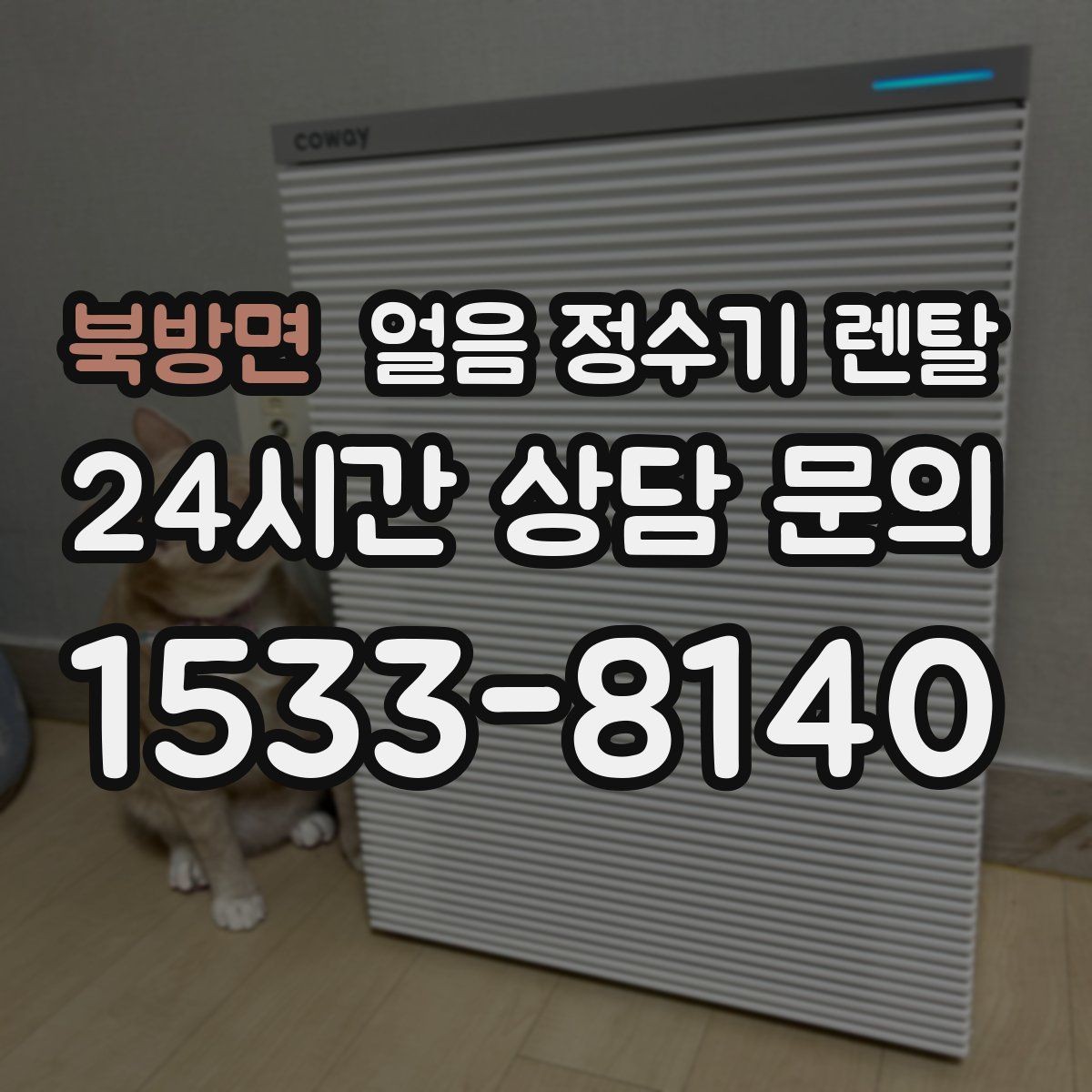 북방면 얼음 정수기 렌탈 제빙 소음이 커지는 대표 원인