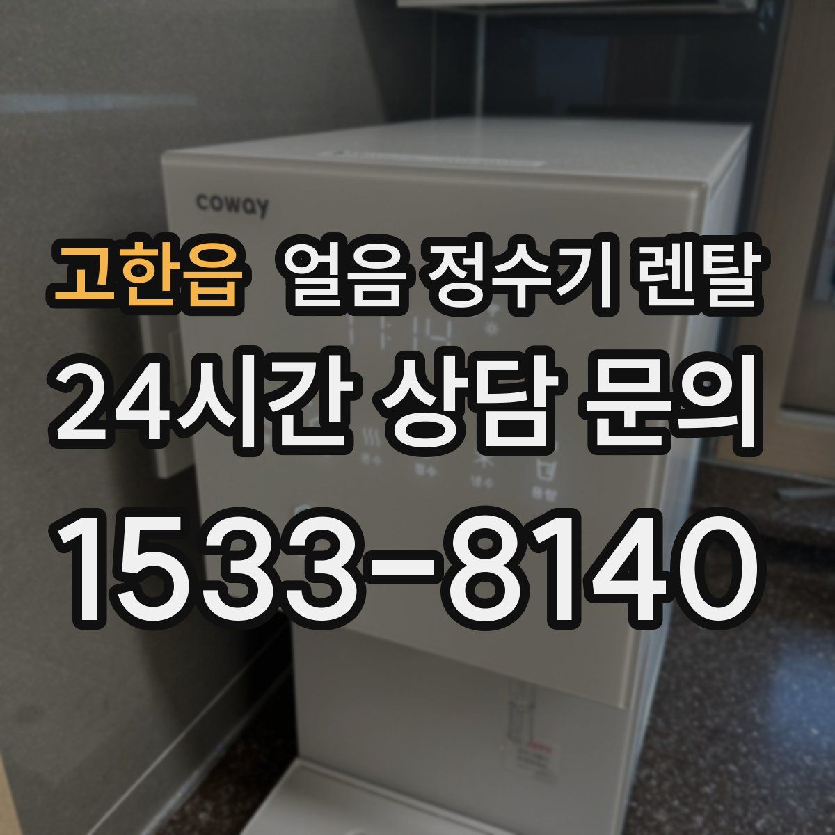 고한읍 얼음 정수기 렌탈