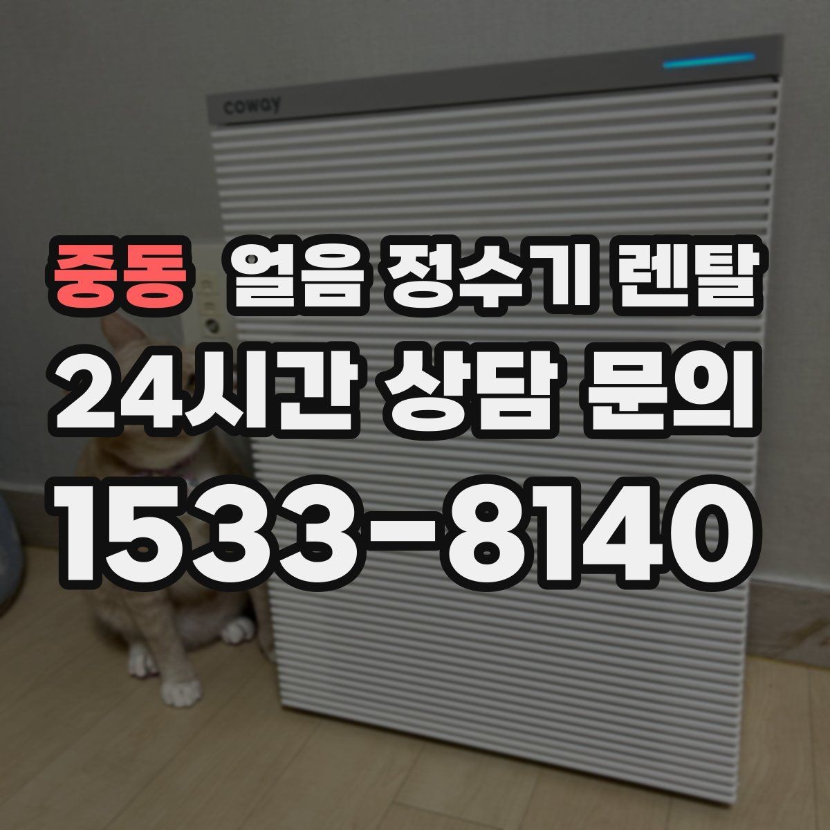 중동 얼음 정수기 렌탈 홈카페용으로 만족도 높은 옵션 정리