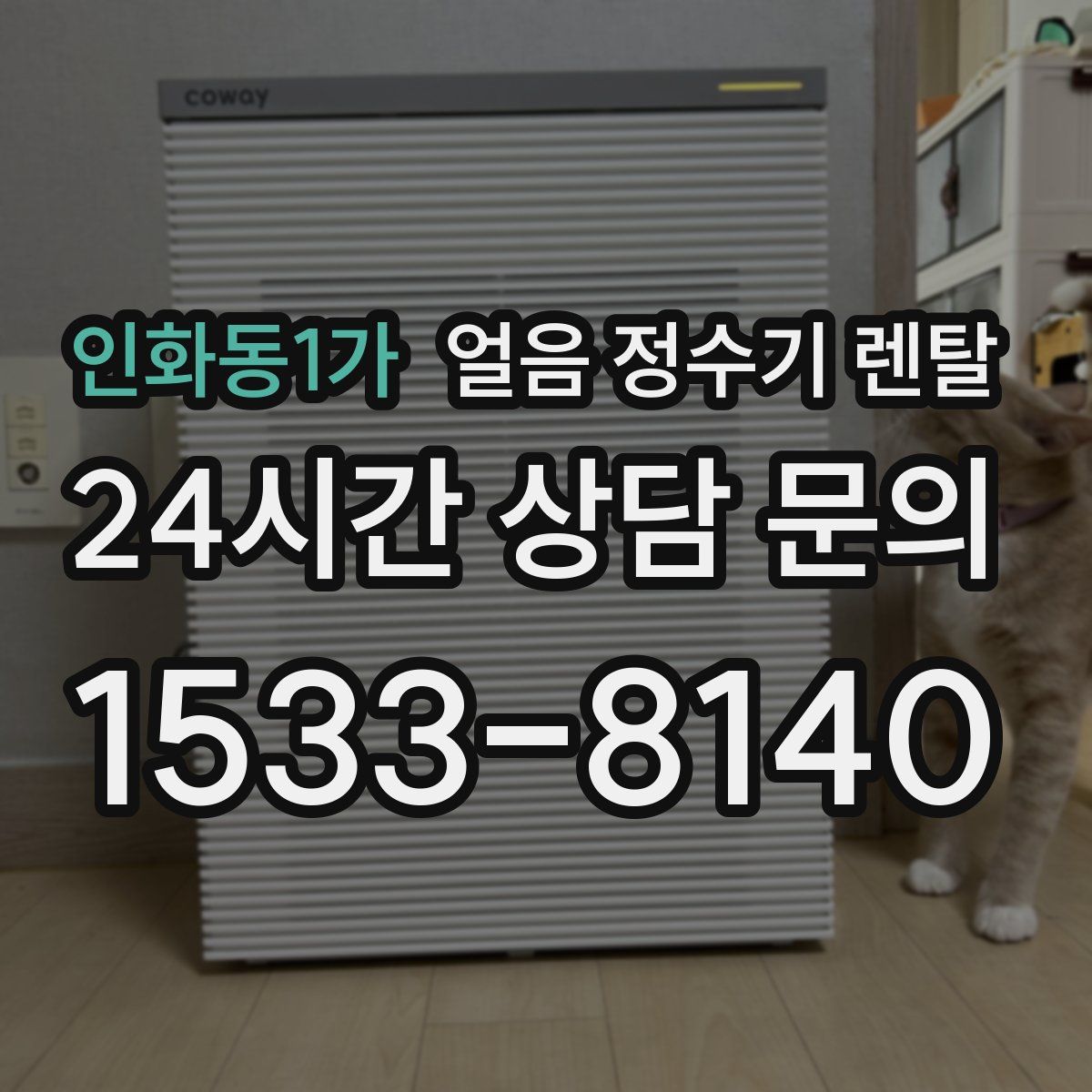 인화동1가 얼음 정수기 렌탈