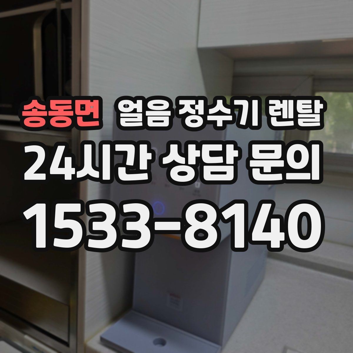 송동면 얼음 정수기 렌탈 냉온수보다 얼음이 우선이라면 보는 포인트