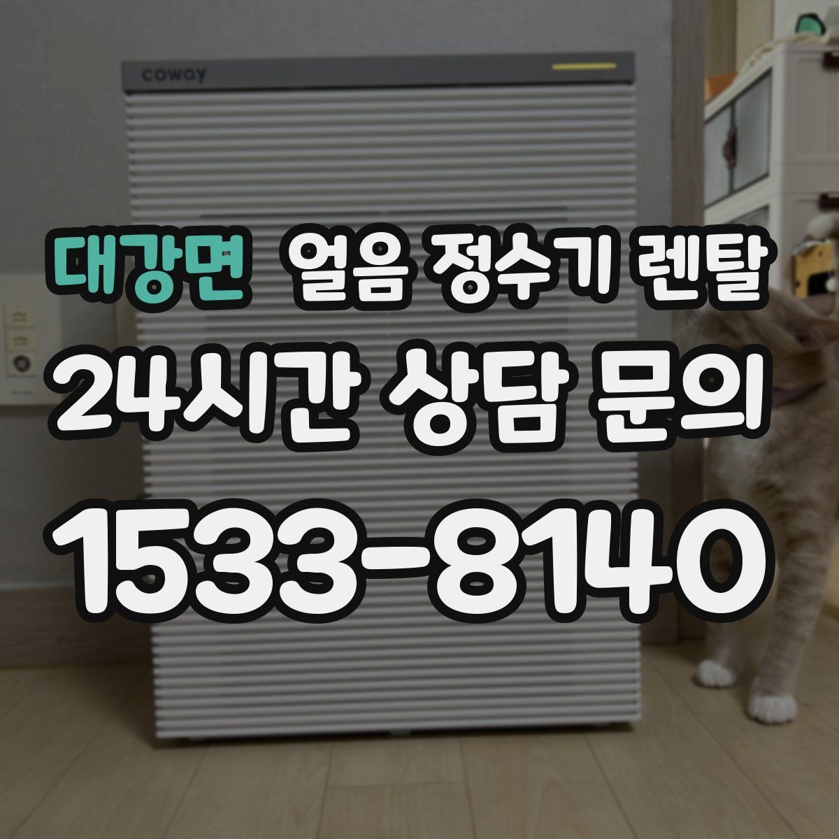 대강면 얼음 정수기 렌탈