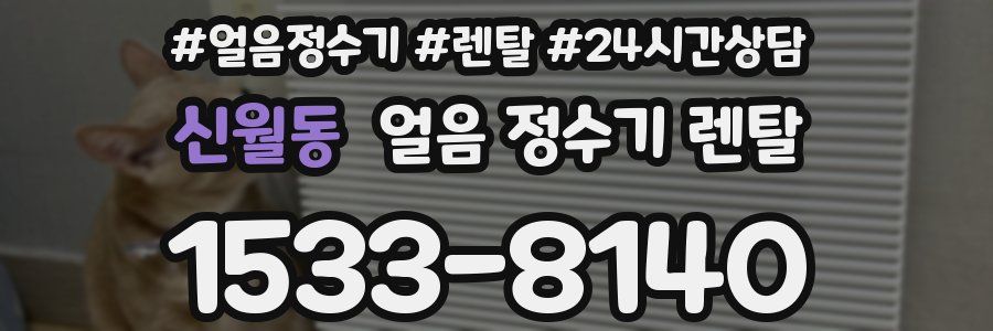 신월동 얼음 정수기 렌탈