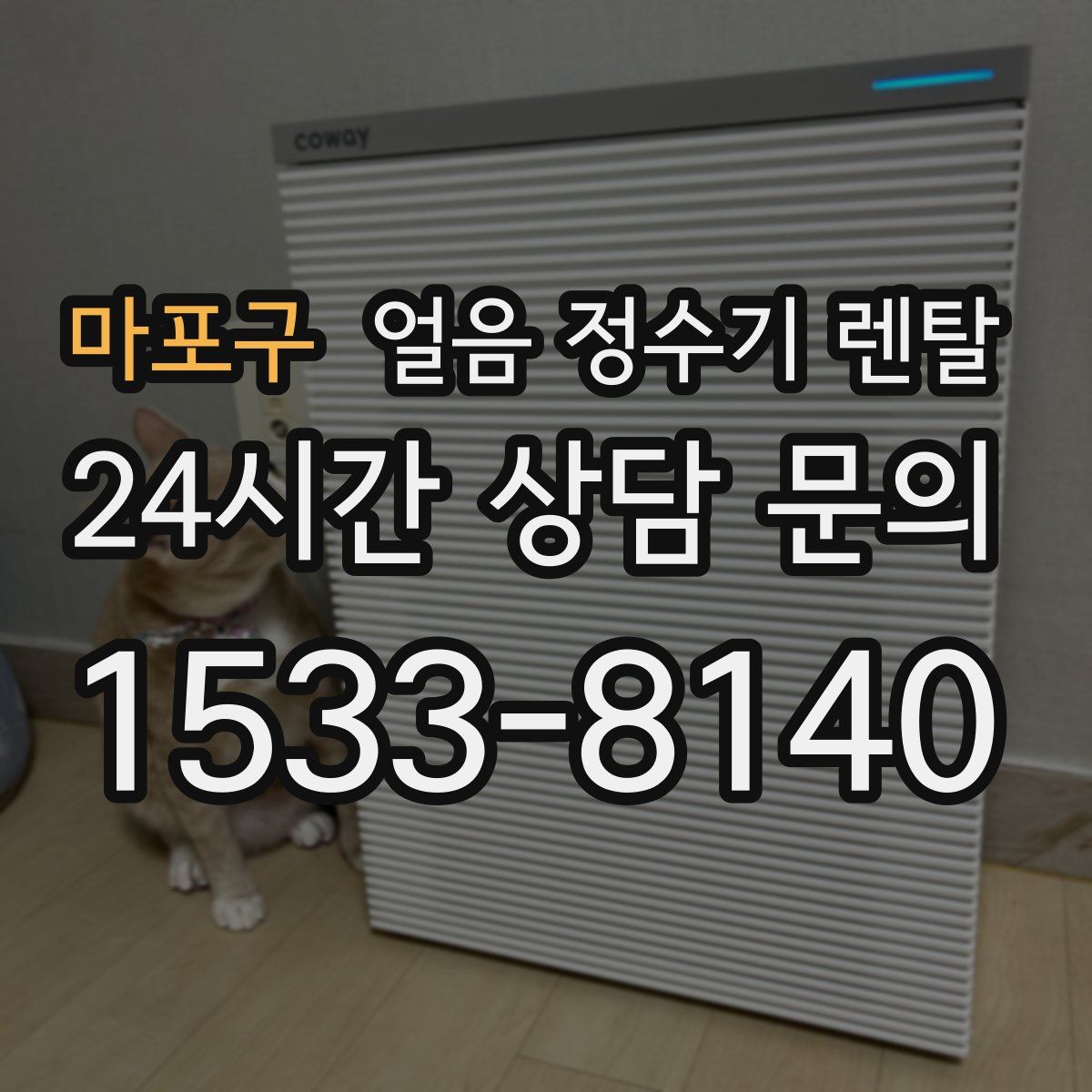 마포구 얼음 정수기 렌탈