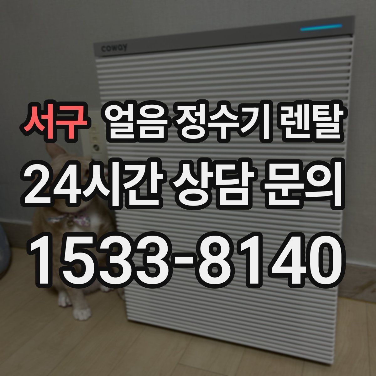 서구 얼음 정수기 렌탈 얼음+물 한 번에 받는 기능이 편한 이유