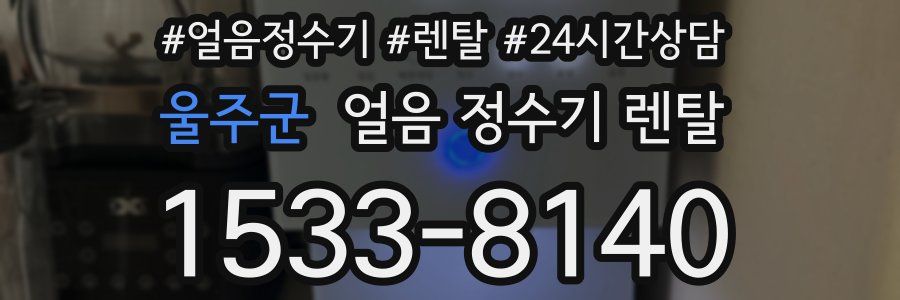 울주군 얼음 정수기 렌탈